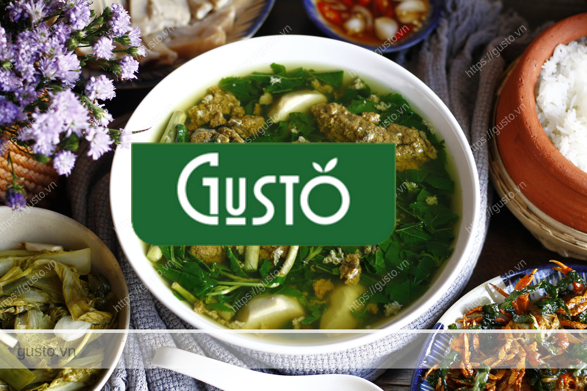 Mâm cơm đồng quê mùa hè