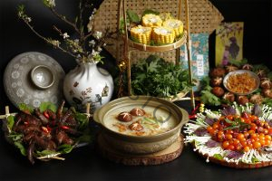 Lẩu cháo chim bồ câu