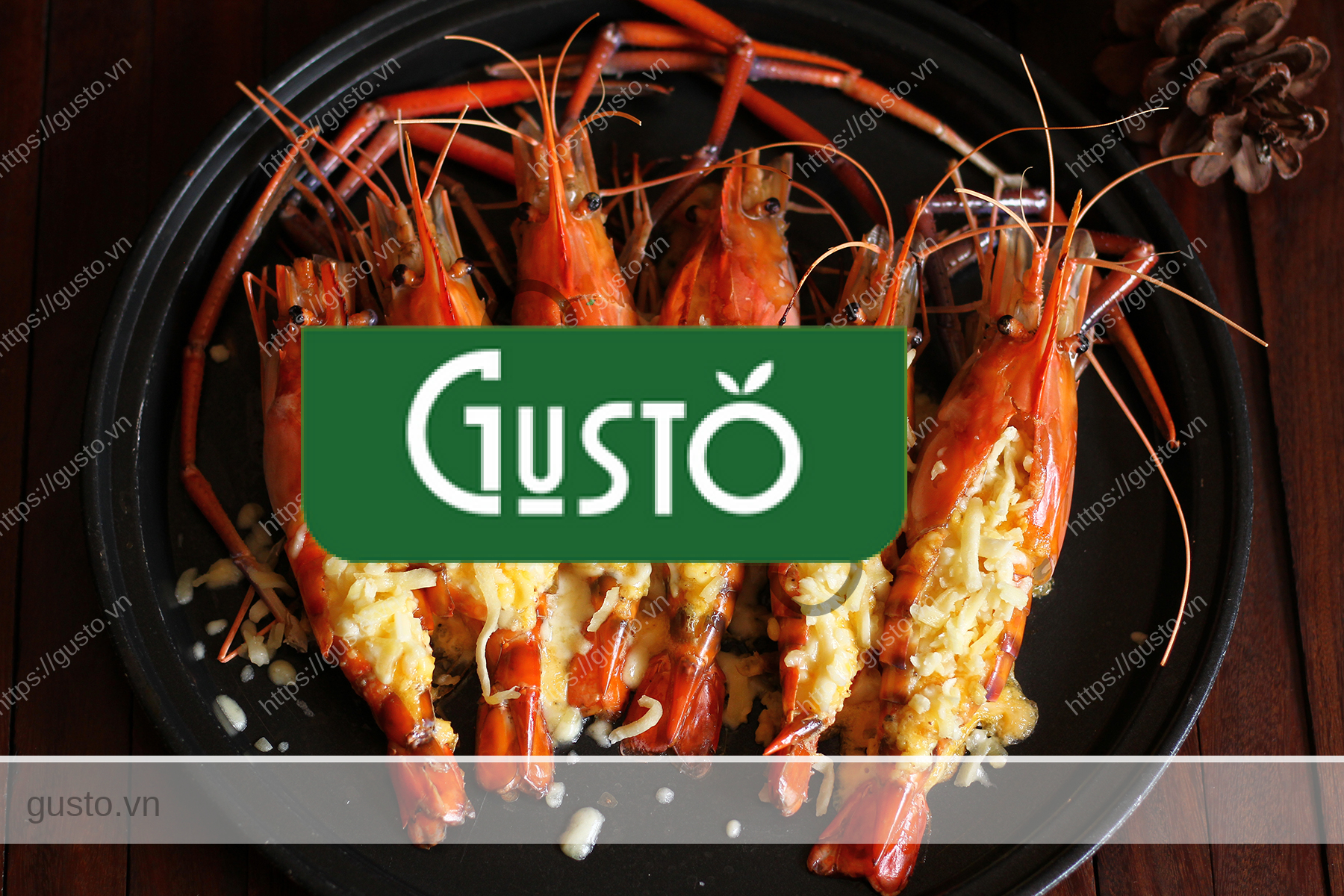 Tôm nướng sốt phô mai