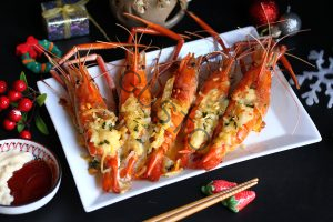 Tôm nướng sốt phô mai