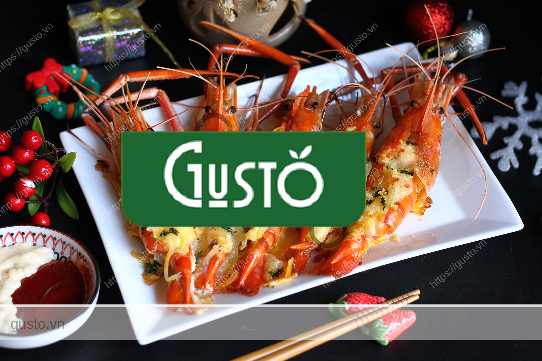 Tôm nướng sốt phô mai