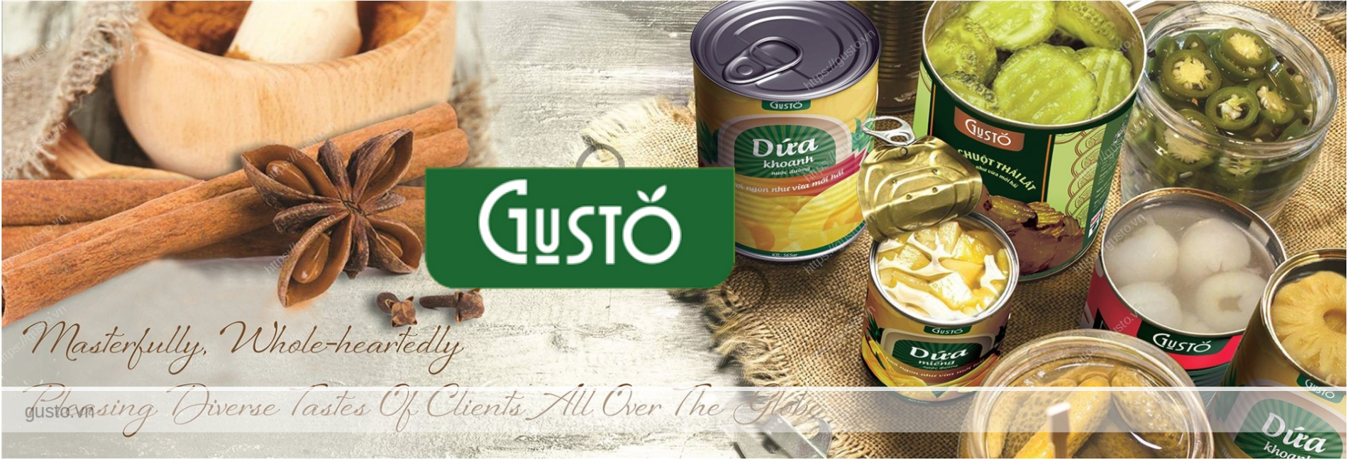 Gusto Tươi ngon như vừa mới hái